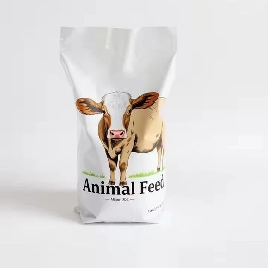 Custom 10kg Agricultural Woven Bag PE Bag Packaging Machine Animal Feed