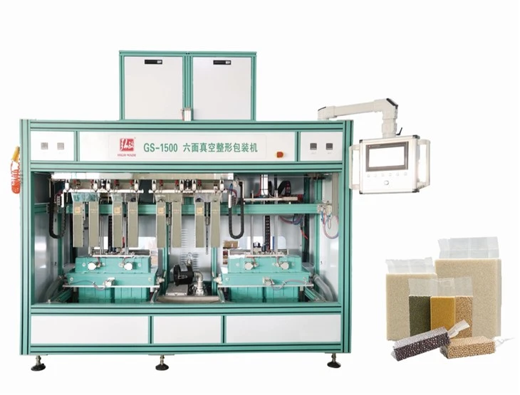 semi automatic brick shaped vacuum packing machine for grain