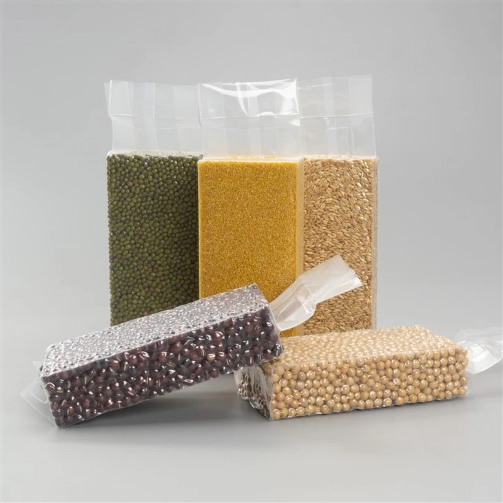 industrial vacuum packing machine for rice grain beans seeds cat litter granules